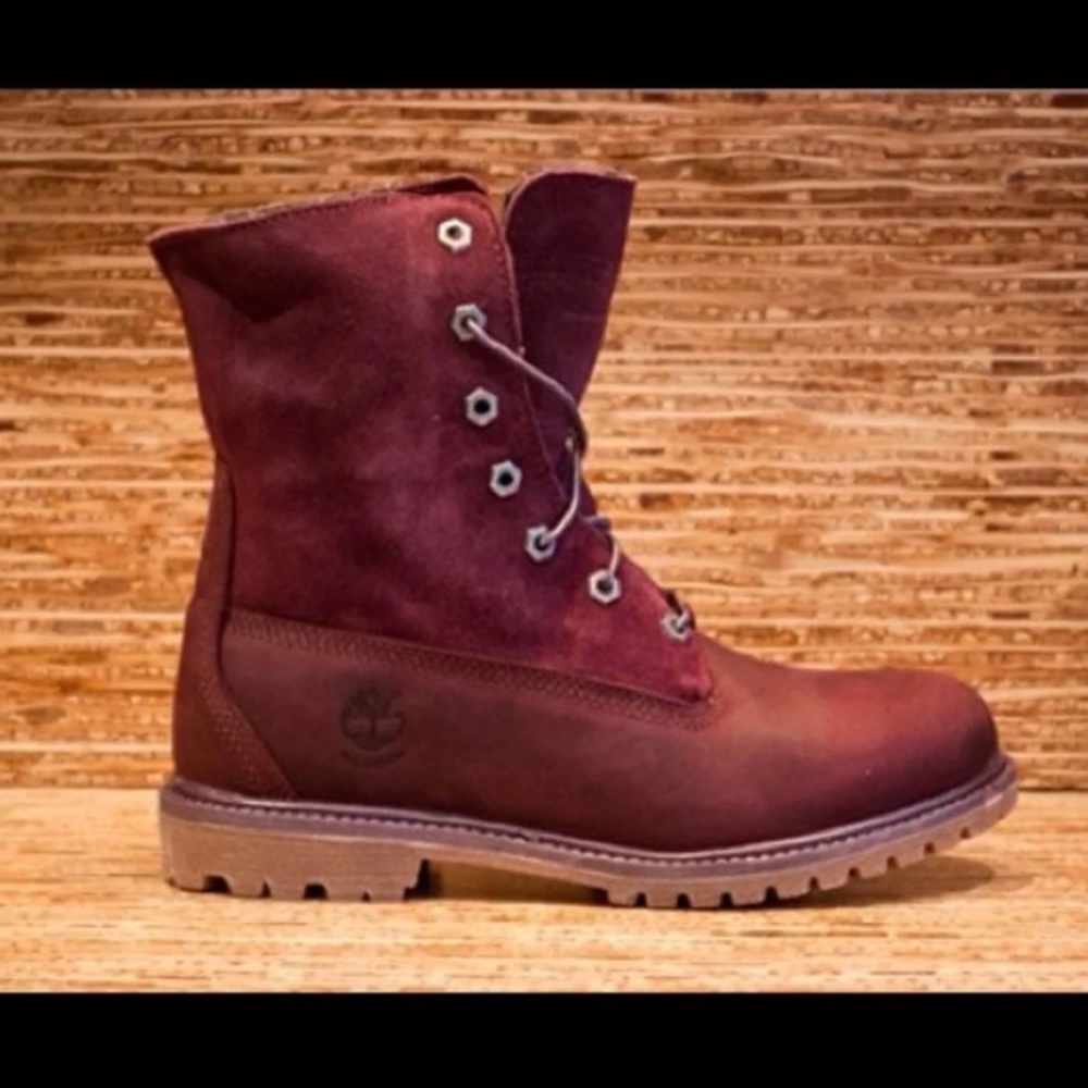 Timberland Maroon Boots